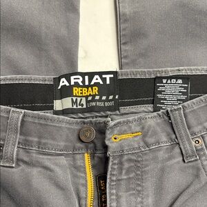 Ariat M4 Low Rise Bootcut Jeans in Gray